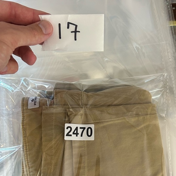 Peter Millar Sz 34X28 Mens Brown Chino Pants old Money Stretch - Picture 15 of 15